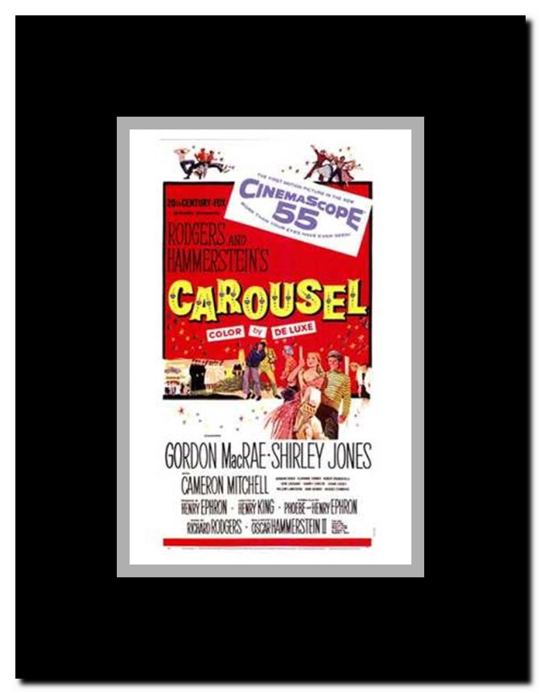 Carousel Framed Movie Poster