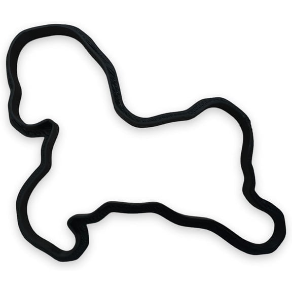Carousel Horse Cookie Cutter with Easy Push Design