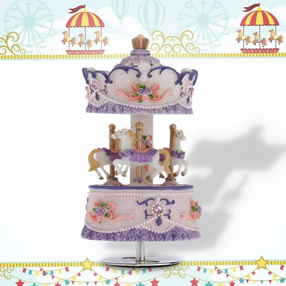 Carousel,Melody In Box Laxury Windup Carousel In Shade Box Melody In Shade Option Simbae Musical Box Siuke Dsfen 3- Carousel Musical Box Laxury Box Huiop Laxury