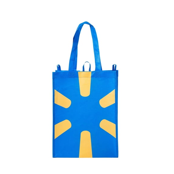 Walmart Spark Blue Reusable Shopping Bag