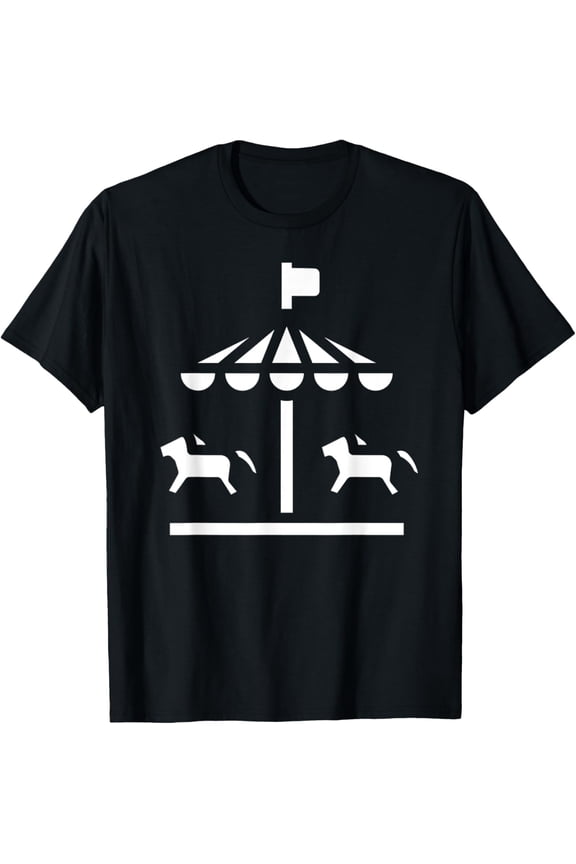 Carousel Silhouette Logo T-Shirt