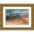 thumbnail image 1 of Carozzi, Fiorenzo 18x13 Gold Ornate Wood Framed with Double Matting Museum Art Print Titled - Autumnal Misty Dawn, 1 of 4