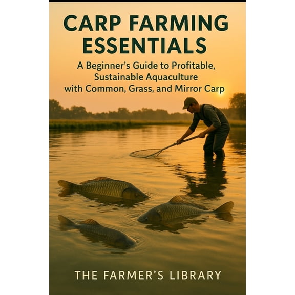 Carp Farming Essentia: A Beginner's Guide to Sustainable Fish Production, (Paperback)