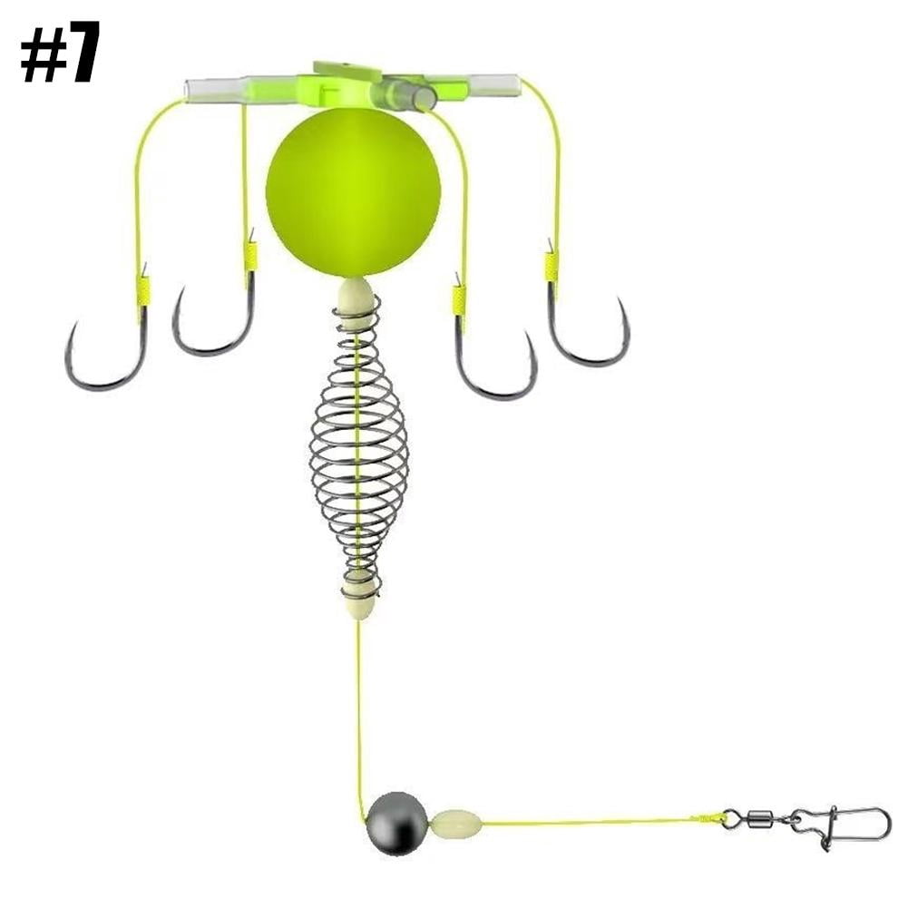 Elevated Rigs Carp Fishing Anti-Soil Small Explosion Hook Set – Floating Snag-Free ...