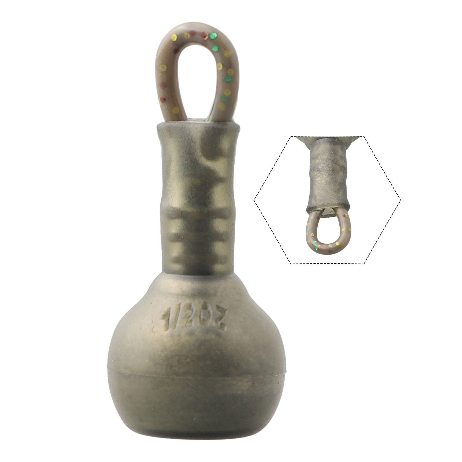 Carp Fishing Back Fishing Line Pike Back Secure Clip Weight Tackle