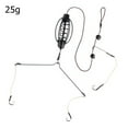 thumbnail image 1 of Carp Fishing Feeder Fishing Baits Cages Hook Rig Set Inline Method Feeder Tackle, 1 of 8