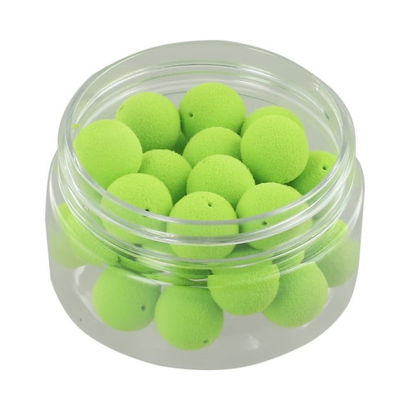 Carp Fishing For Ups Boilies Beads Floating Eva Ball Flavor Mainline Baits Lures,10Mm 30Pcs