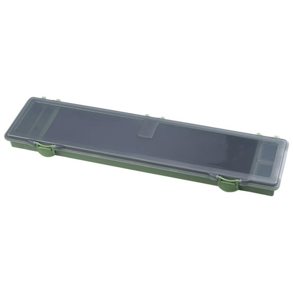 Carp Fishing Tackle Box Stiff Hair Rig Storage Box-Case for Fishing Line Hook Accessories Plastic Stiff Rig Board Green
