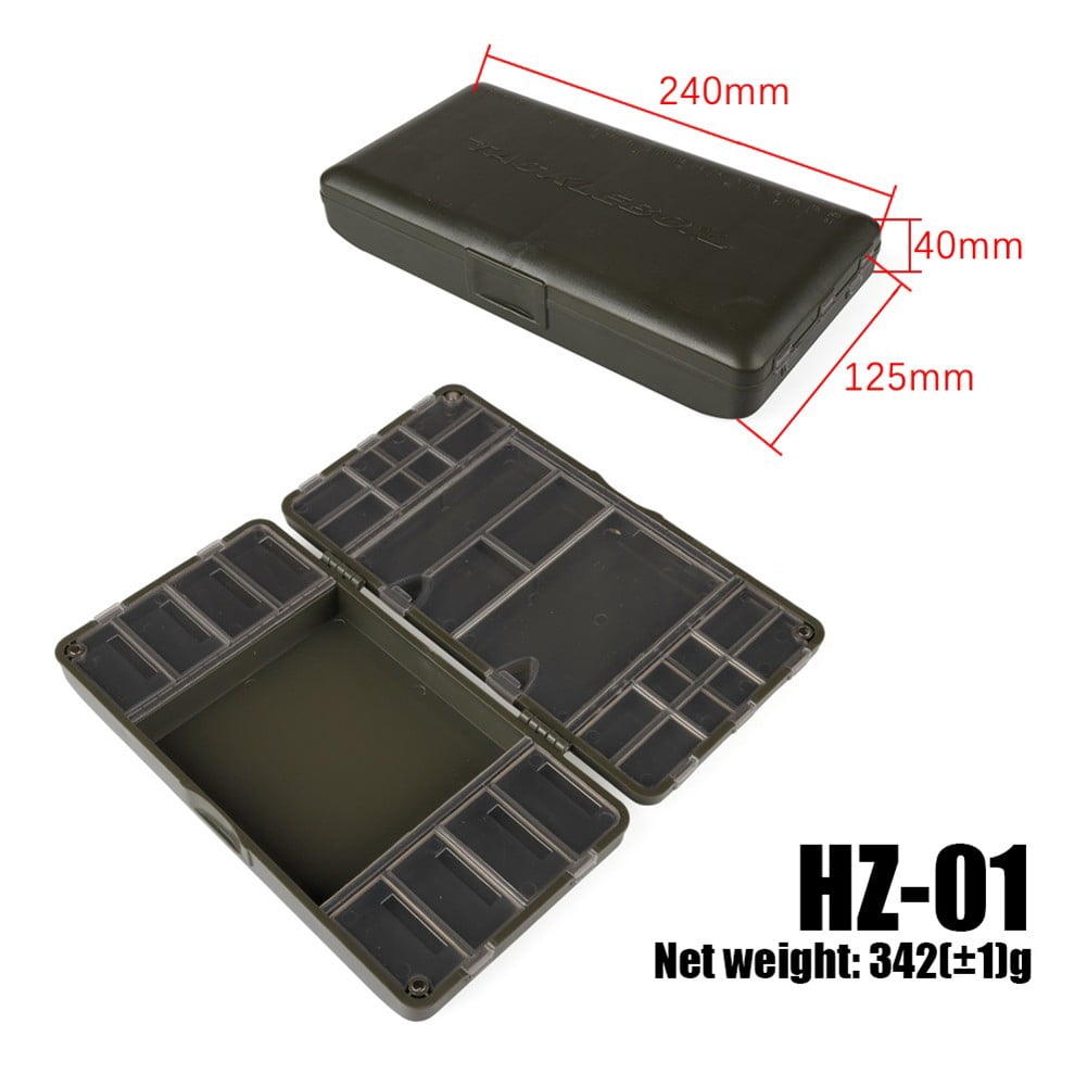 Carp Fishing Tackle RIG Box with 10 pins Fish Hook Group STORAGE SYSTEM ...