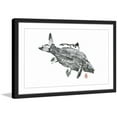 thumbnail image 1 of "Carp" Framed Painting Print, 1 of 5