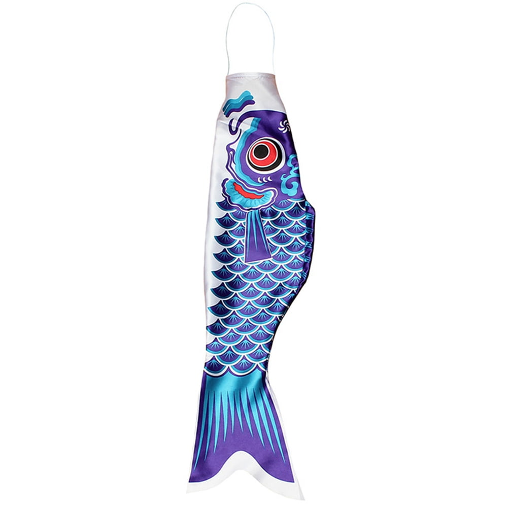 Carp Windsock Weather-resistant Cartoon Satin Dragon Boat Carp Windsock ...