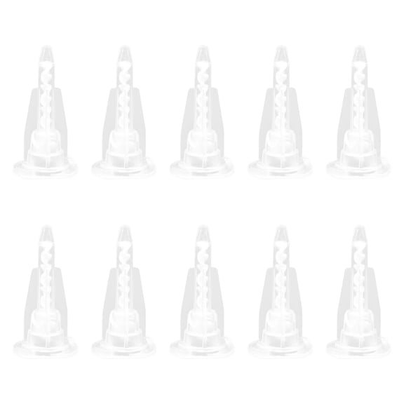 CarpNettore 10 Pieces Epoxy Adhesive Mixing Nozzles Accessories Applicator Nozzle for Ab Two 8 sections