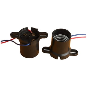 CarpNettore 2 Pieces Lamp Socket Assemble for Range Hood Easy Installation Compatibility