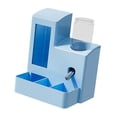 thumbnail image 1 of CarpNettore 3 in 1 Hamster Automatic Feeder Auto Dispenser for Terrace Small Animal Home Blue 80ml Bottle, 1 of 9