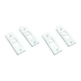 thumbnail image 1 of CarpNettore 4 Pieces Snap in Tilt Latch Hardware for Home Window Accessories Sturdy 2 Hole Easy to Install Tilt Latch Pairs Spring Loaded S, 1 of 9