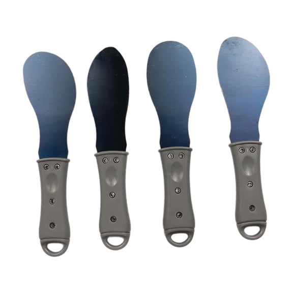 CarpNettore 4Pcs Caulk Finishing Tools Spatulas for Brick Skirting Basin Countertop Home
