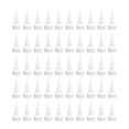thumbnail image 1 of CarpNettore 50 Pieces Caulking Nozzles Set Caulk Nozzles Applicators Lightweight Easy to Use Length 4.8cm, 1 of 9