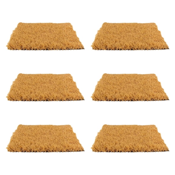 CarpNettore 6Pcs Chicken Nest Mats Nesting Box Liners Soft Washable Reusable Laying Area Box