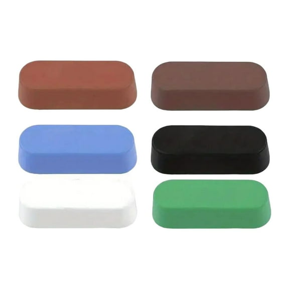 CarpNettore 6Pcs Metal Polishing Compound Buffing Compound Bar Professional for Aluminum 30g