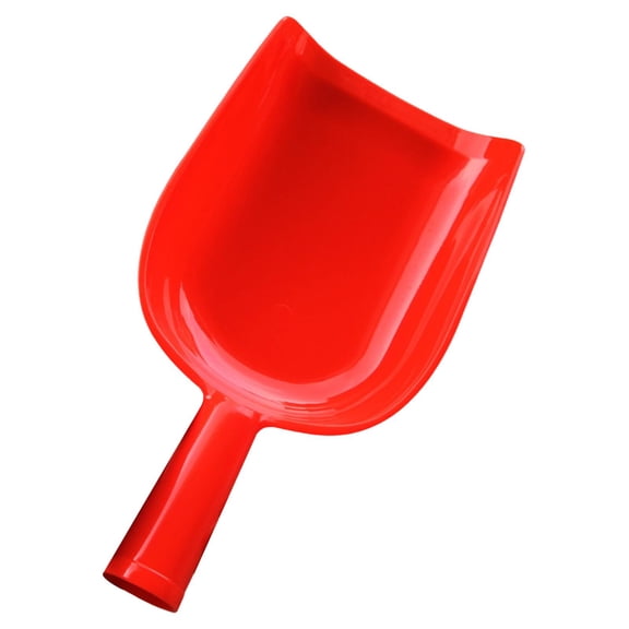 CarpNettore Animal feed Spoon Easy to Carry Poultry Farming Tool for Cow Cattle Dog Food Red 29cmx19cmx7cm