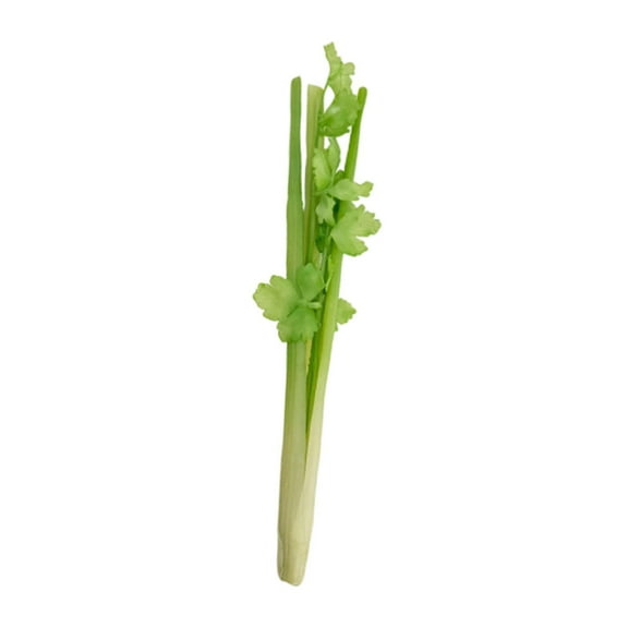 CarpNettore Artificial Simulation Vegetable Photography Prop Kitchen Display Home Decor Fake Celery 39x5cm