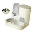thumbnail image 1 of CarpNettore Automatic Cat Feeder and Water Dispenser Automatic Pet Feeder for Small Dogs grey, 1 of 9