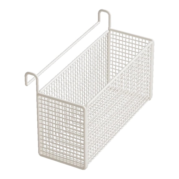 CarpNettore Bedside Hanging Storage Basket Hanging Organizer for Bedroom Hotel Bed Rails M