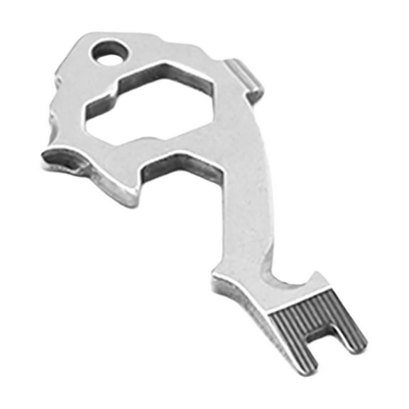 CarpNettore Beer Bottle Opener Portable Utility Gadget Stainless Steel Bar Tool Multipurpose