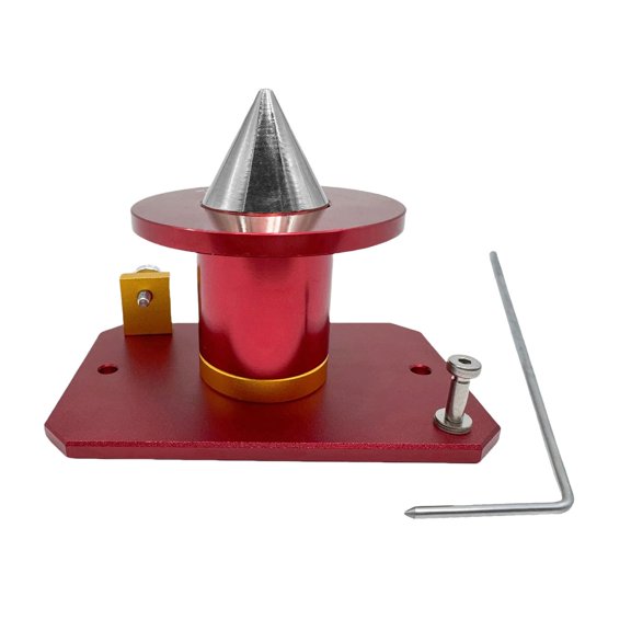 CarpNettore Blade Balancer Balancing Tool Professional Simple Assembly Wall Mounted Aluminum Red