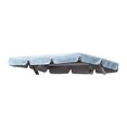 thumbnail image 1 of CarpNettore Canopy Replacement for Outdoor Swing, Durable Cover for Garden Hammock Furniture Blue, 1 of 9