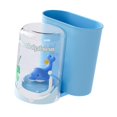 thumbnail image 1 of CarpNettore Cartoon Toothbrush Holder Cute Toothpaste Storage Box Rinsing Cup Stand for Home Blue, 1 of 9