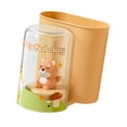 thumbnail image 1 of CarpNettore Cartoon Toothbrush Holder Cute Toothpaste Storage Box Rinsing Cup Stand for Home Orange, 1 of 9