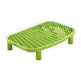 thumbnail image 1 of CarpNettore Cat Litter Box Step Cat Litter Trapping Mat for Bedroom Living Room Lavatory Green, 1 of 9
