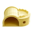 thumbnail image 1 of CarpNettore Cat Tunnel Collapsible Lightweight Interactive Hideaway for Sleeping Playing Yellow, 1 of 9