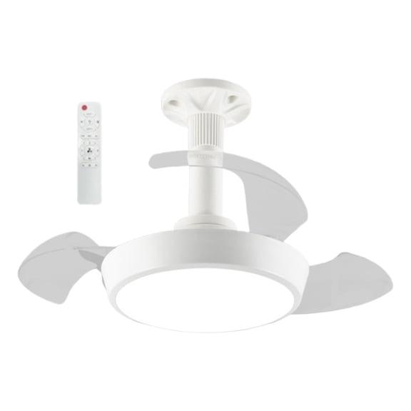 CarpNettore Ceiling Fan Light Fixture Pendant Light Trendy Low Noise Multipurpose Three Wind L 48W