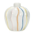 thumbnail image 1 of CarpNettore Ceramic Jug Vase Dried Flowers Holder Decorative Farmhouse Modern Plant Vase for narrow mouth, 1 of 9