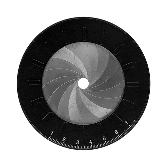 CarpNettore Circle Drawing Tool Circle Drawing Maker Sturdy 12.5cm Diameter Versatile Tools Black