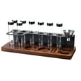 thumbnail image 1 of CarpNettore Coffee Bean Cellars Tools Display Stand Rack Space Saving Refillable with Funnel, 1 of 9