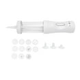 thumbnail image 1 of CarpNettore Cookie Press Maker Kit Homemade Baking Tool for Baking with 12 Cookie Discs Easy, 1 of 9