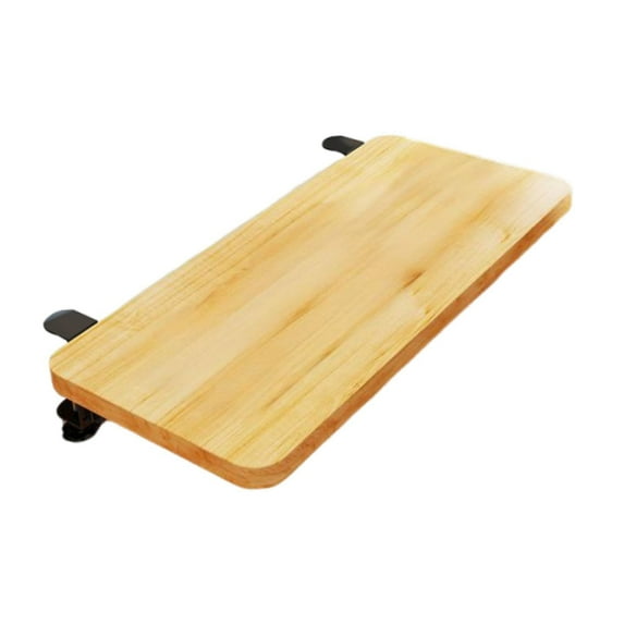 CarpNettore Desk Extender Board Desk Extender Tray Adults Accessories Arm Rest Expansion Wood Color