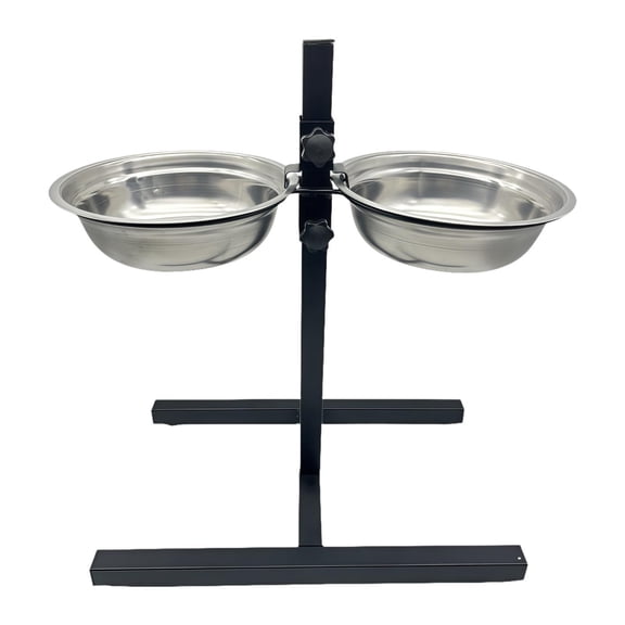 CarpNettore Dog Food Stand Elevated Dog Bowl for Puppy Large Medium Small Dogs Accessory