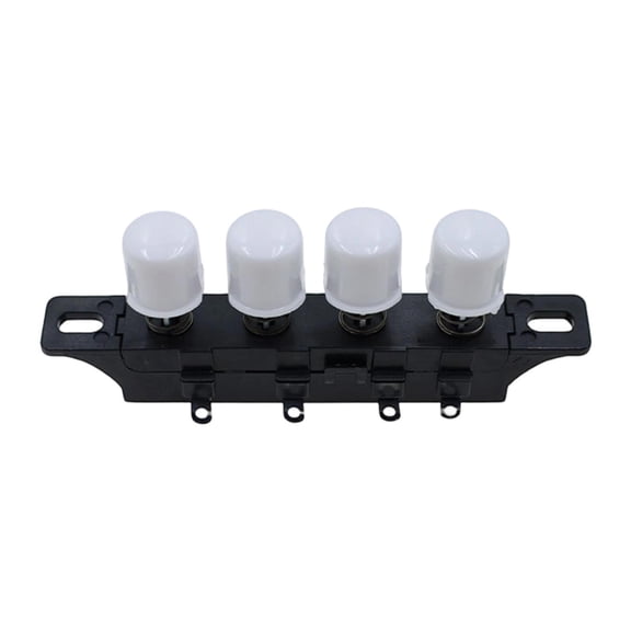 CarpNettore Electric Fan Button Switch 4 Key Piano Key Design, Accessories,Universal Replace