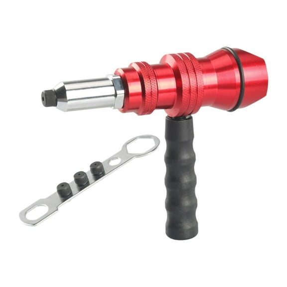 CarpNettore Electric Rivet Drill Tool for 2.4mm-4.8mm Rivets, with Removable Handle, Easy to