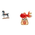 thumbnail image 1 of CarpNettore Elegant Fengshui Horse and Koi Sculpture Desktop Ornament for Living Room Office Bookcase Entryway Home Holiday Good Luck Decoration, 1 of 8