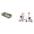 thumbnail image 1 of CarpNettore Elegant Food And Cosmetic Storage Tray Set with Elephant Family Sculptures for Bathroom Vanity Breakfast Cafe Living Room Bedroom Decor, 1 of 8