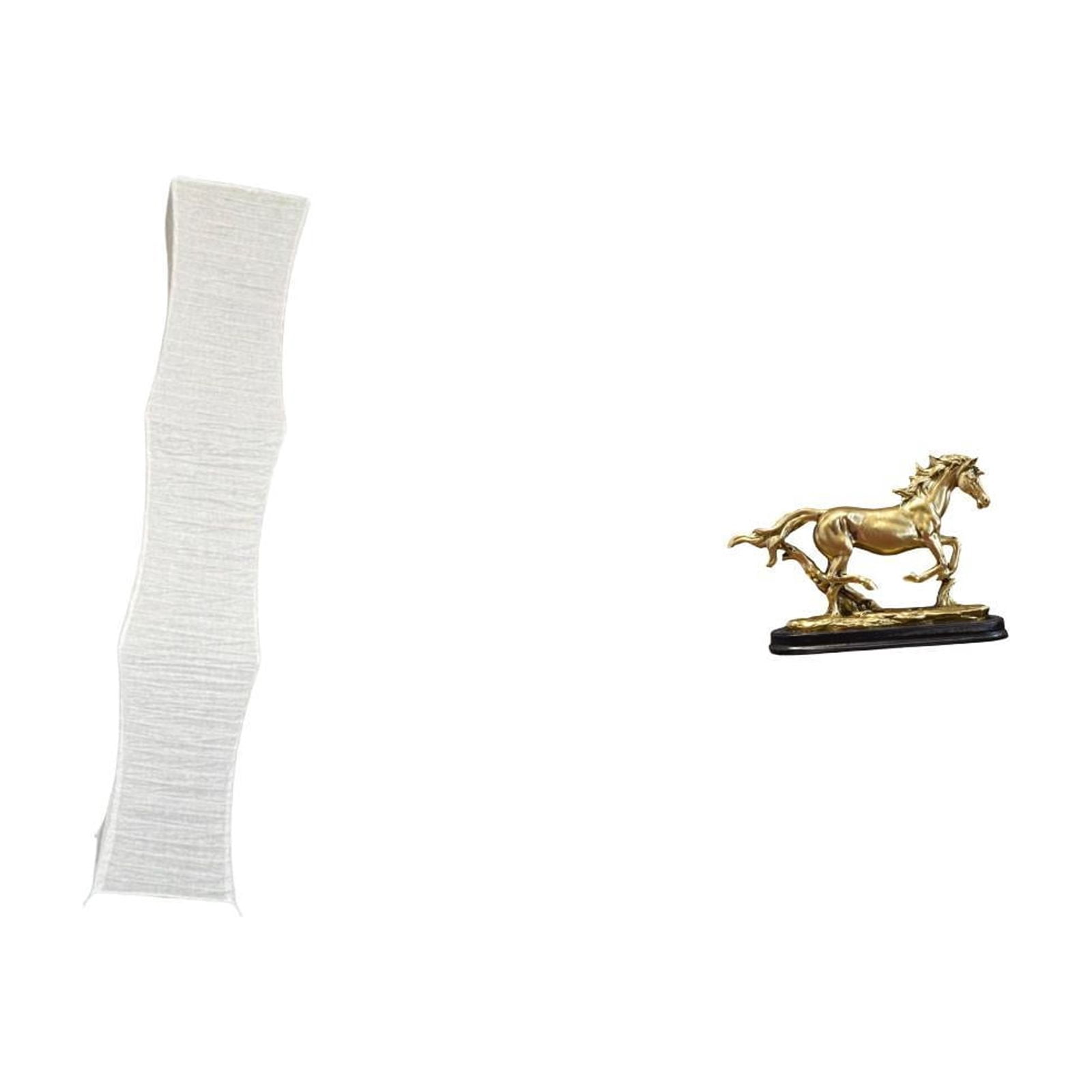 CarpNettore Elegant Horse Sculpture Paper Floor Lamp Shade Artistic Living Room Decor Standing Lamp Light Cover Collectible Art Ornament for Home