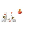 thumbnail image 1 of CarpNettore Elephant Family Sculptures and Money Bag Figurine Art Craft Ornaments for Living Room Bedroom Desk Housewarming Spring Festival Decor, 1 of 8
