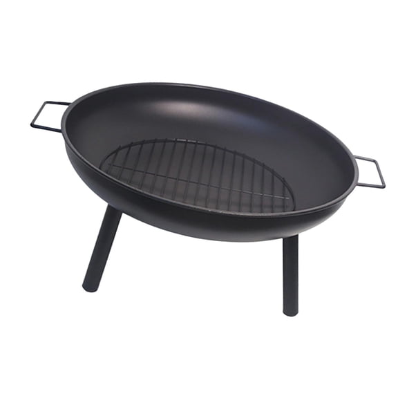 CarpNettore Firepit Campfire Rack with Spark Screen Round for Burning Fire Pit Fireplace for