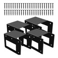 thumbnail image 1 of CarpNettore Firewood Rack Outdoor with Screw DIY for Outdoor Indoor Fireplace Patio Deck 4 Pieces, 1 of 8
