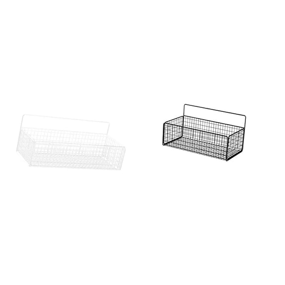 CarpNettore Floating Wire Basket Shelves for Kitchen Bathroom Living Room Wall Organizer Storage Hanging Countertop Metal Shelves Baskets